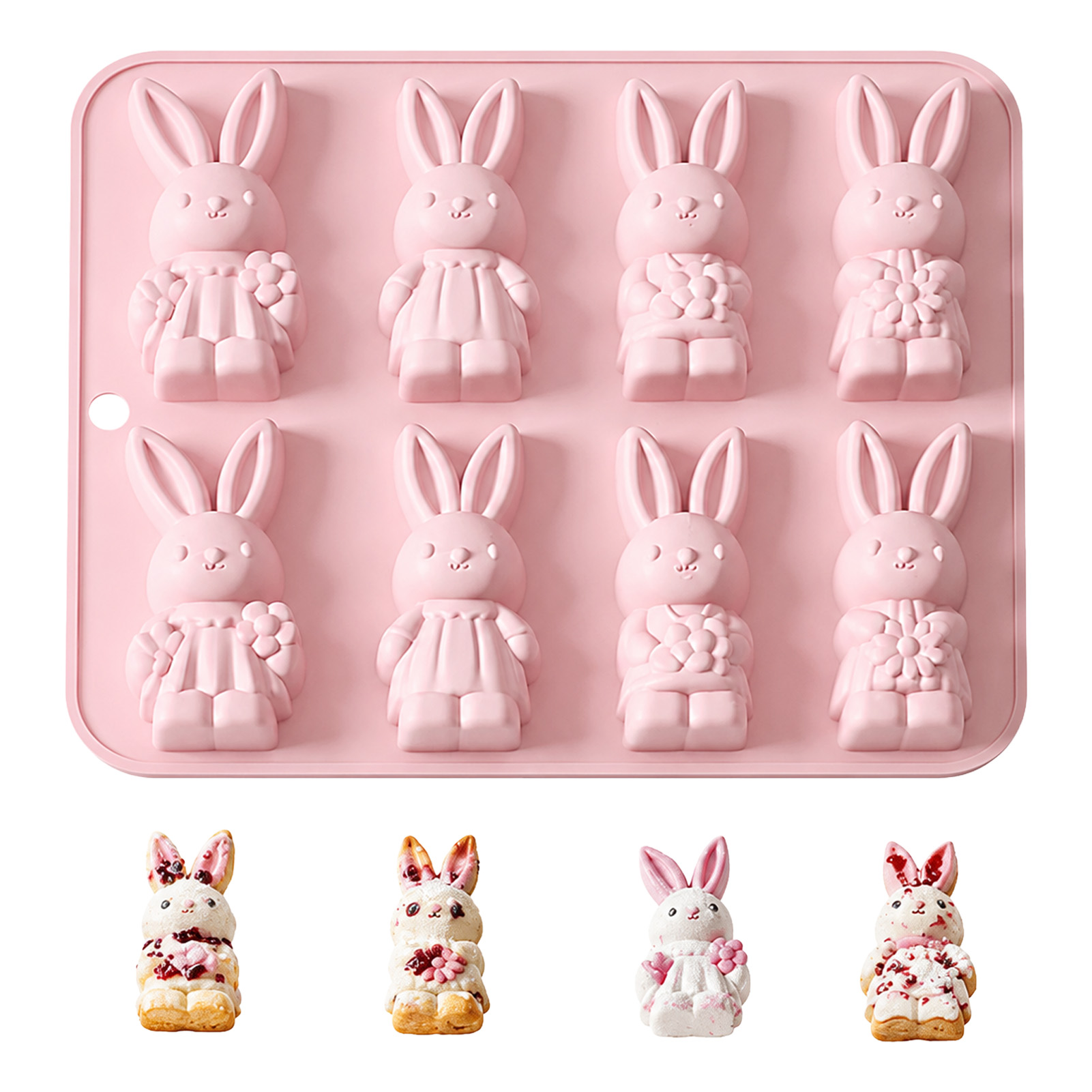 Bunny Cake Mold - Profesjonalna forma do ciasta w kształcie