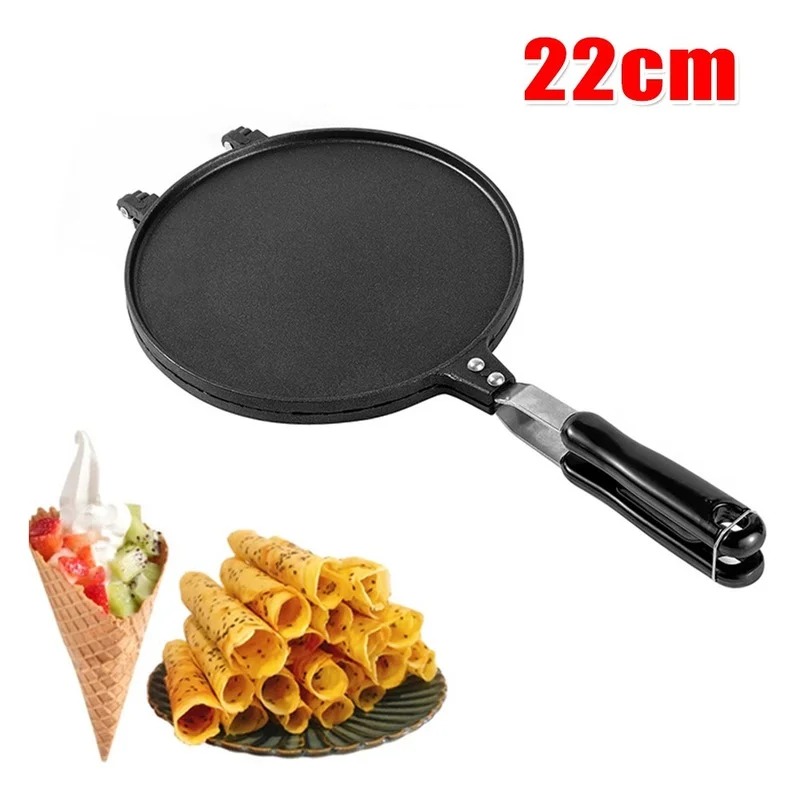 Egg Waffle Pan - 22cm Nieprzywierająca gofrownica do jajek Patelnia