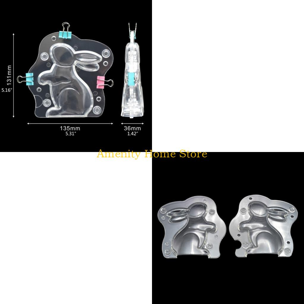 Bunny Cake Mold - F26C wielkanocny uroczy kształt króliczka forma