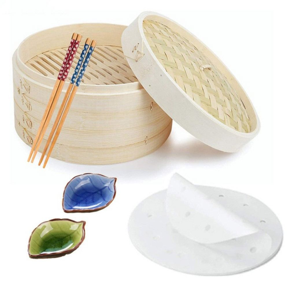Chiński parowar bambusowy, par – Bao Steamer Bamboo recenzja i cena