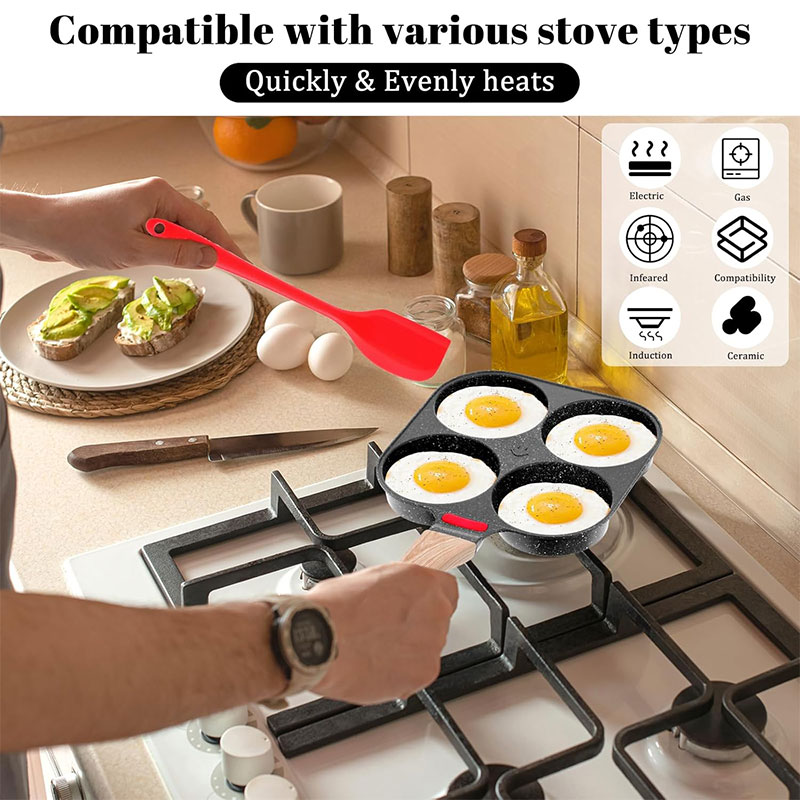 Patelnia do smażenia jajek z p – Mini Pancake Griddle recenzja i cena