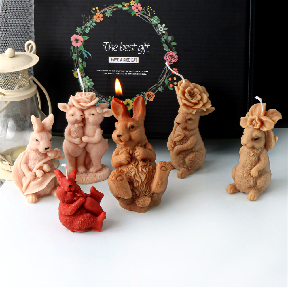 3D kwiat królik świeca silikon – Bunny Cake Mold recenzja i cena