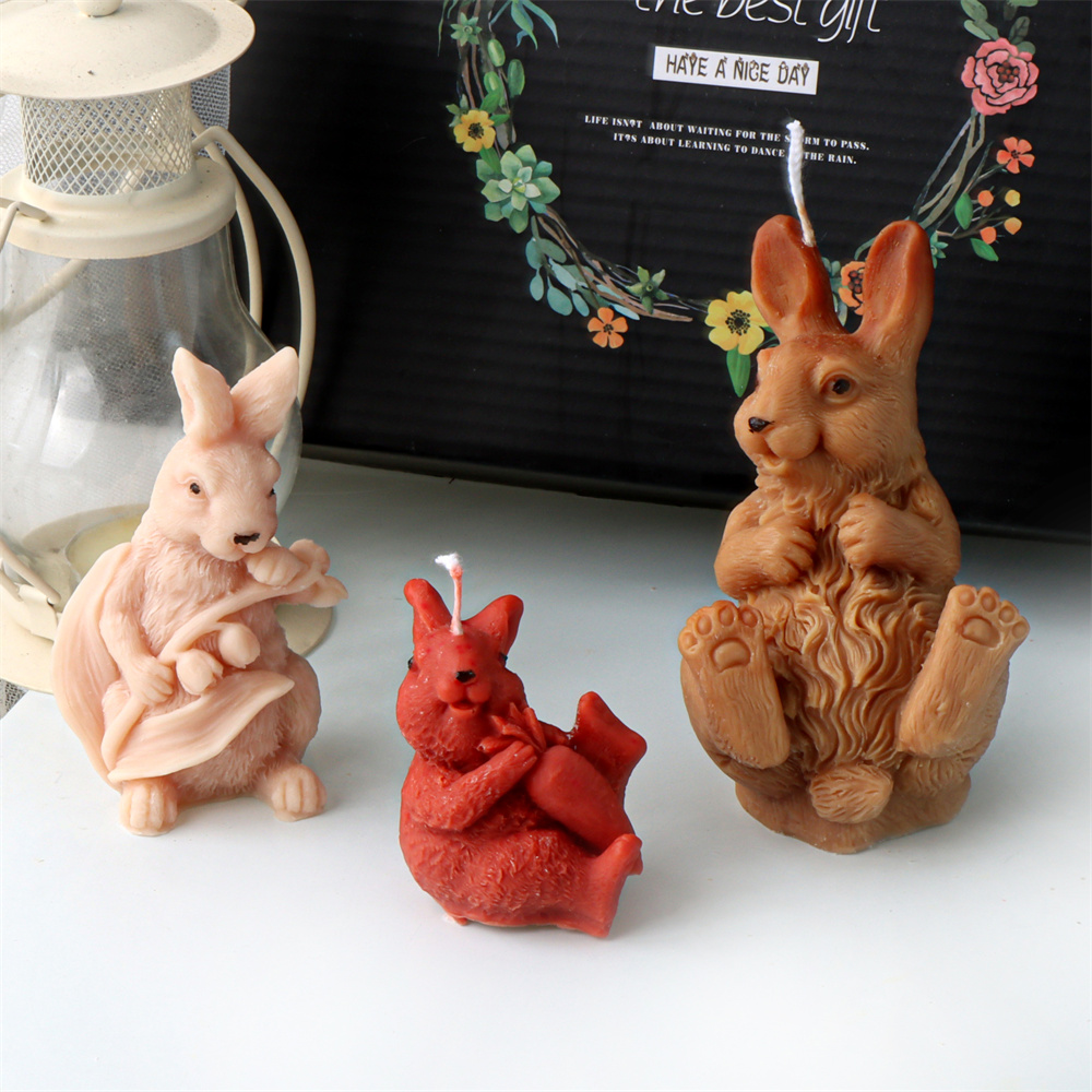 3D kwiat królik świeca silikon – Bunny Cake Mold recenzja i cena
