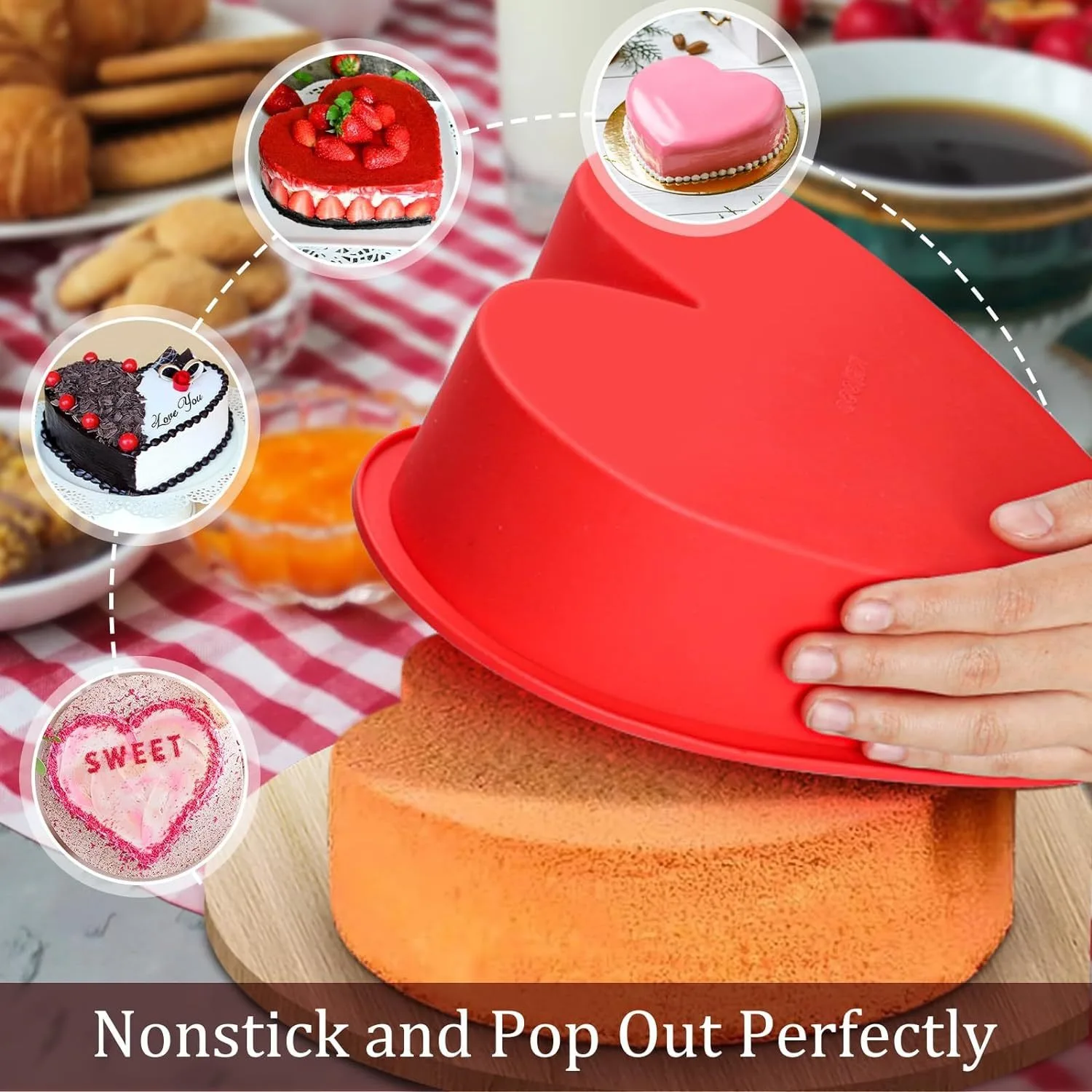 Forma silikonowa do ciasta w k – Bunny Cake Mold recenzja i cena