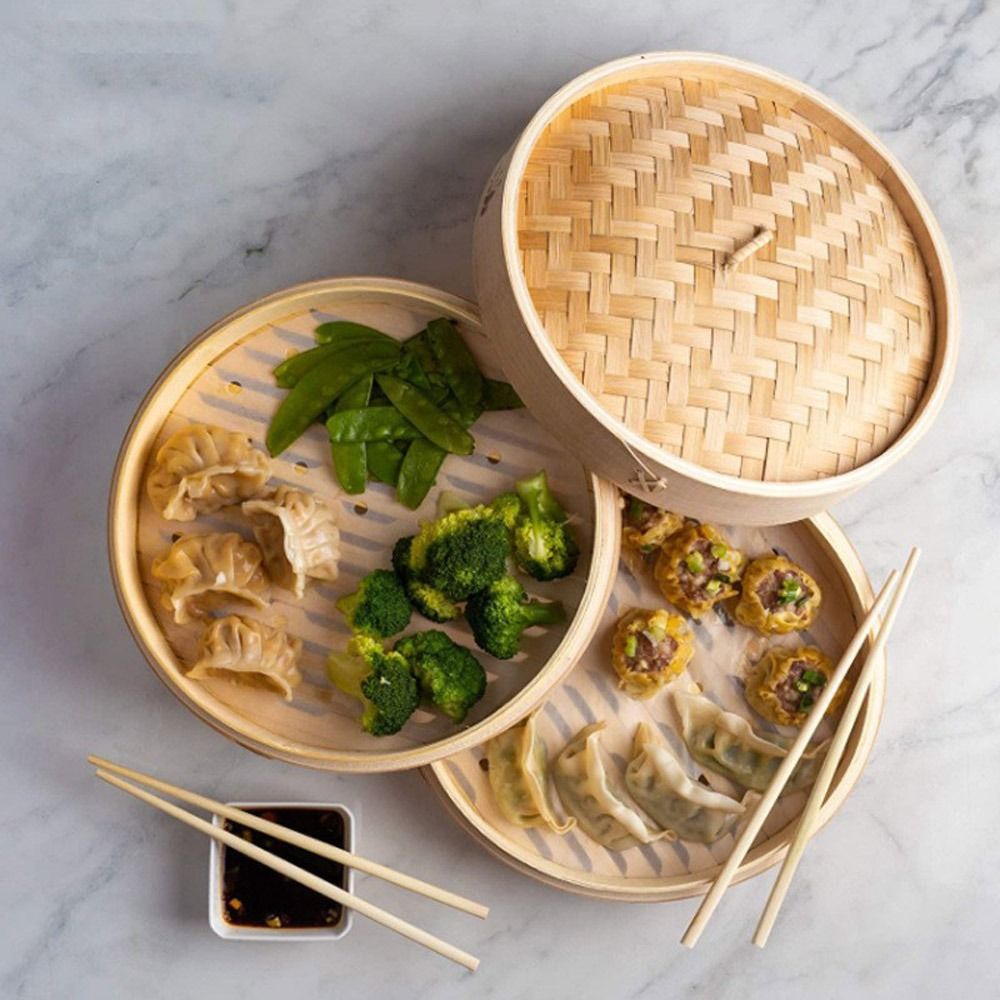 Bambusowy kosz do gotowania na – Bao Steamer Bamboo recenzja i cena